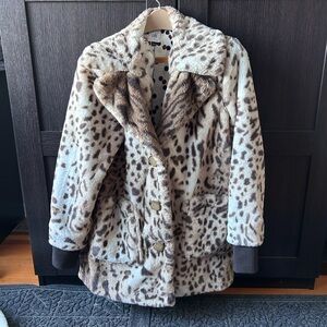 Cabi faux-fur coat